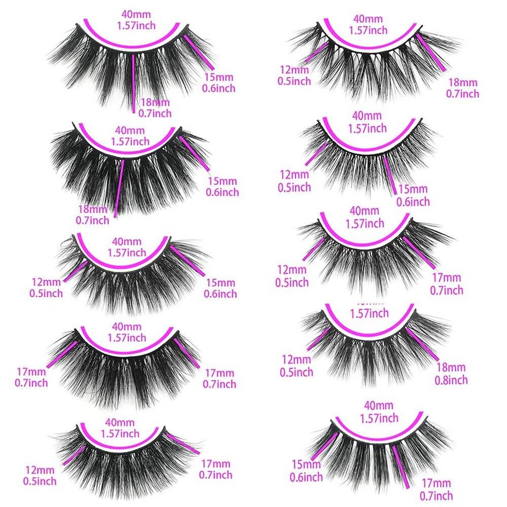Fluffy Mink individually boxed eyelashes - Picture 3 of 3